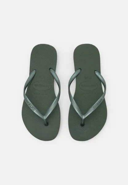 Вьетнамки Slim Havaianas, цвет olive green