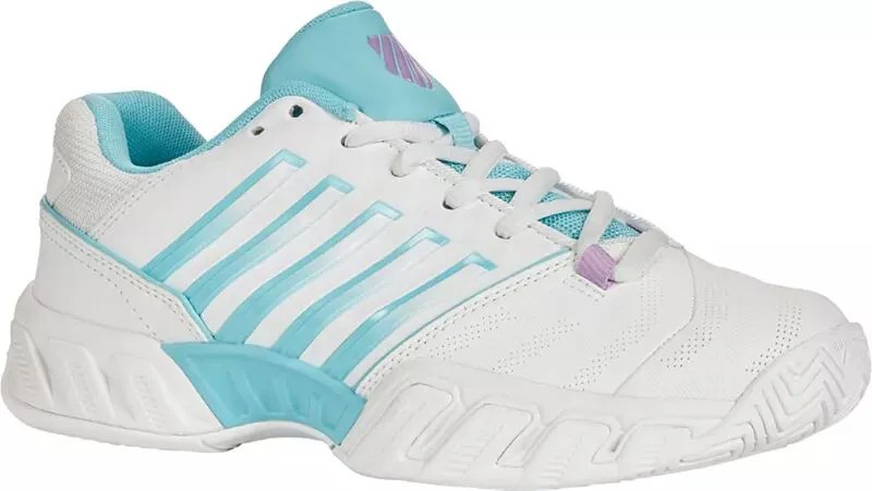 Женские теннисные туфли K-Swiss Bigshot Light 4, белый/светло-голубой