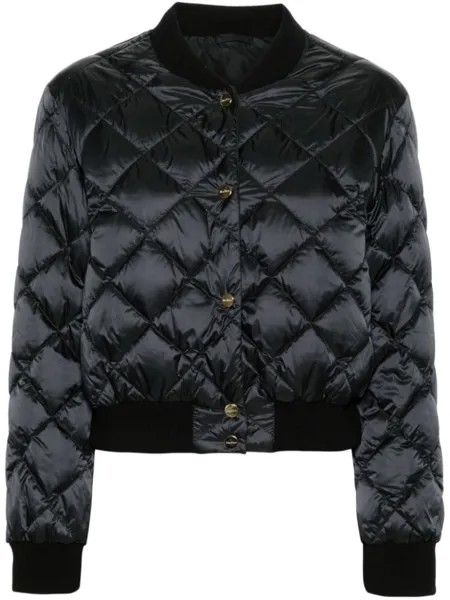 Max Mara стеганый пуховик, черный