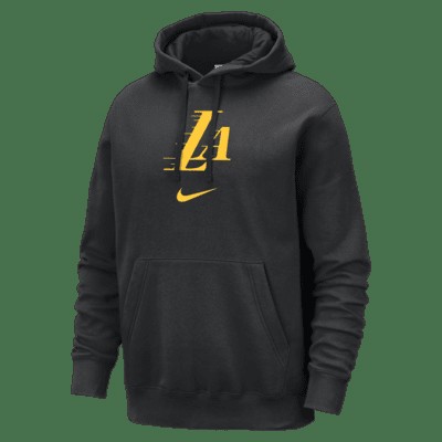 Худи Nike Los Angeles Lakers Club Fleece City Edition, черный