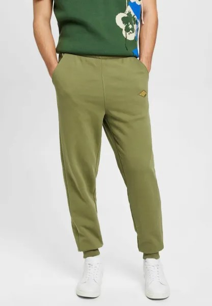 Тренировочные брюки Esprit, зеленый меланж