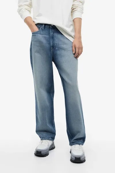 Свободные джинсы H&M, синий
