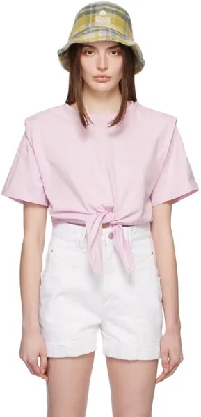 Розовая футболка Zelikia Isabel Marant