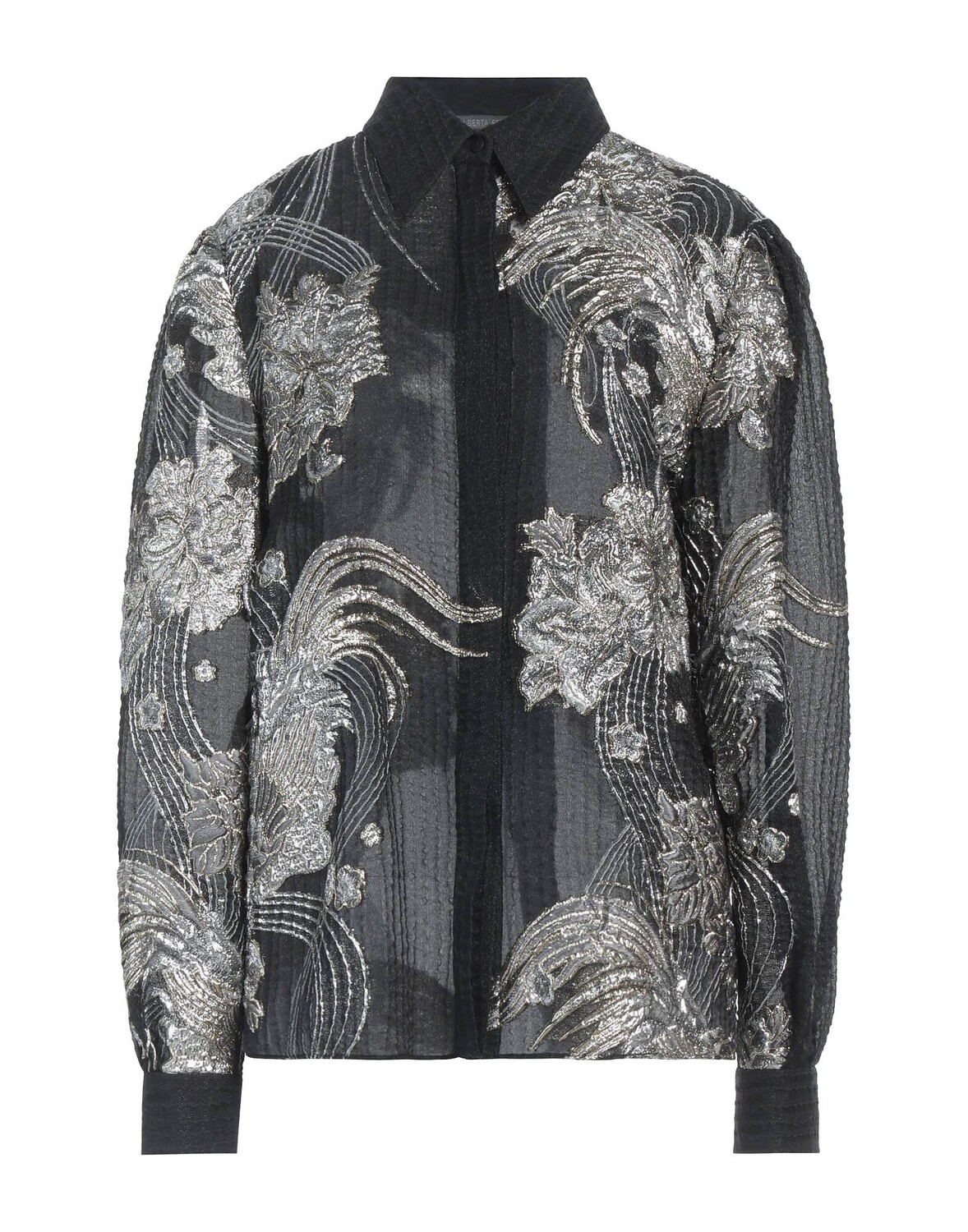 Рубашка Alberta Ferretti, черный