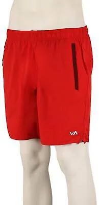 Спортивные шорты RVCA Yogger Stretch – вишневый – новинка