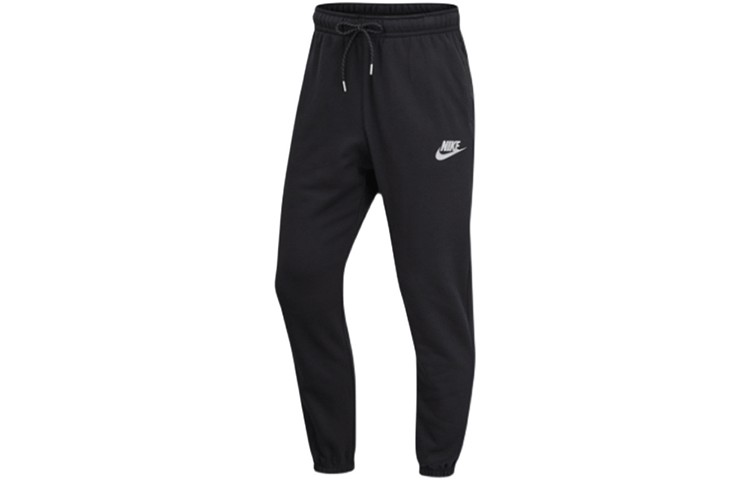 Мужские трикотажные спортивные штаны Nike, цвет Black