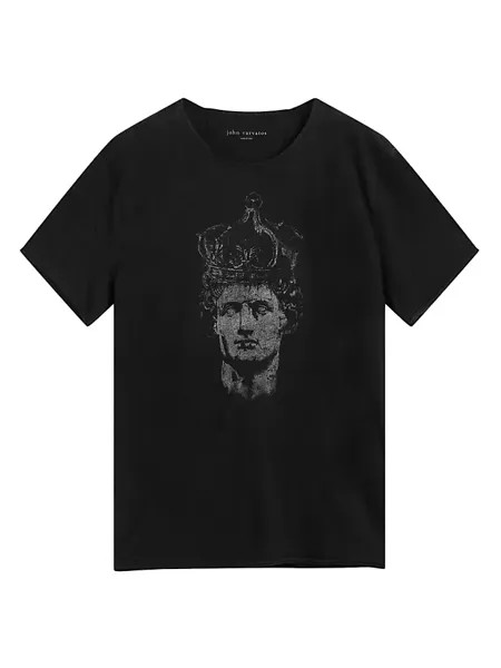 Футболка Hail Hail Raw Edge John Varvatos, черный