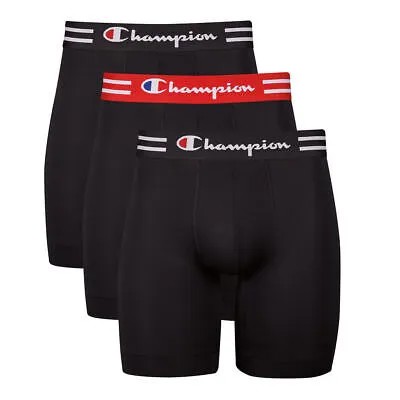 Champion® Mens Athletics Performance, 3 шт. Длинные трусы-боксеры