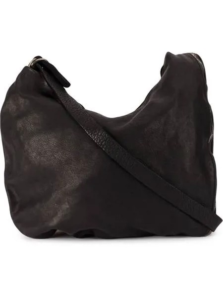 Guidi zipped shoulder bag