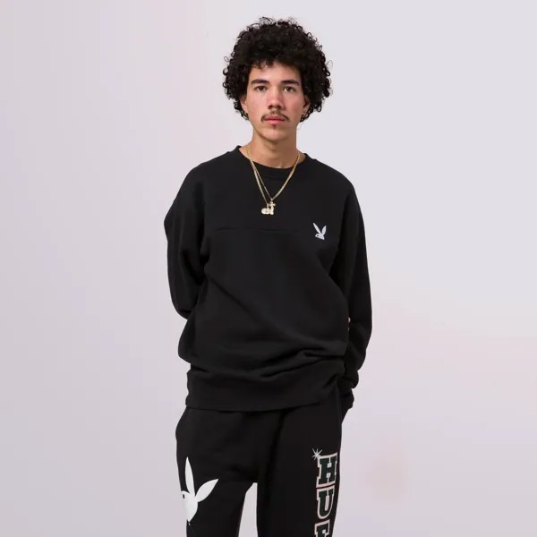 Свитшот женский Huf FL00182-BLACK черный XL