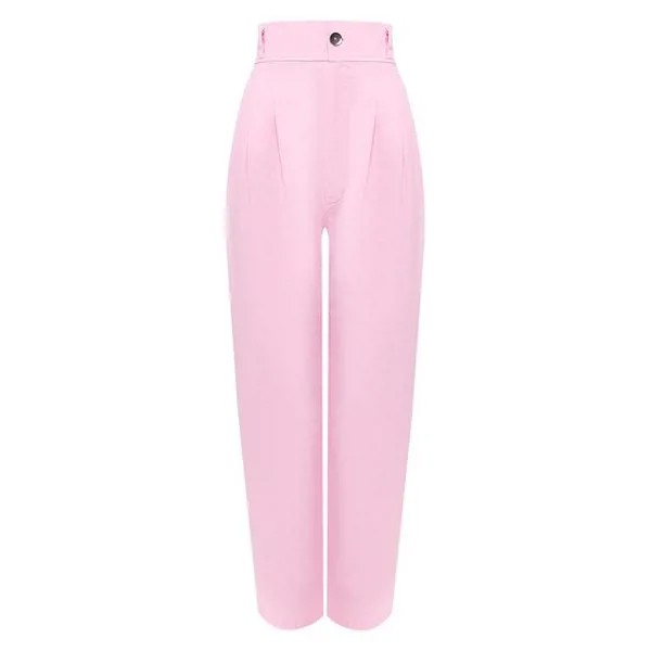Брюки из смеси хлопка и льна J Brand