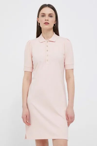 Платье Lauren Ralph Lauren, розовый