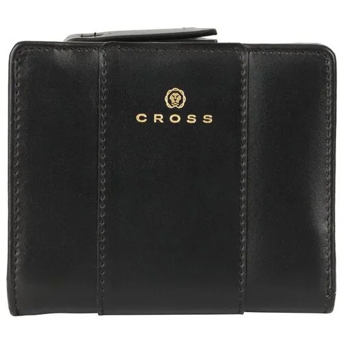 Кошелёк Cross Kelly Wall Black, кожа наппа, гладкая, цвет чёрный, 11,2 x 9,4 x 2 см CROSS MR-AC928083_1-1