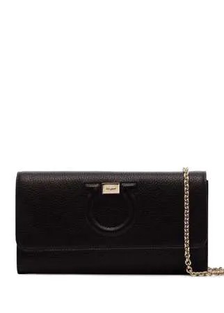 Salvatore Ferragamo мини-сумка с декором Gancini