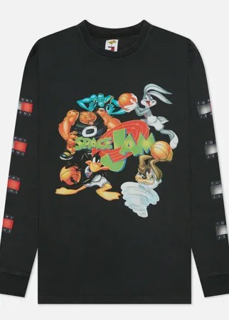 Мужской лонгслив Tommy Jeans x Space Jam Graphic 2, цвет чёрный, размер S
