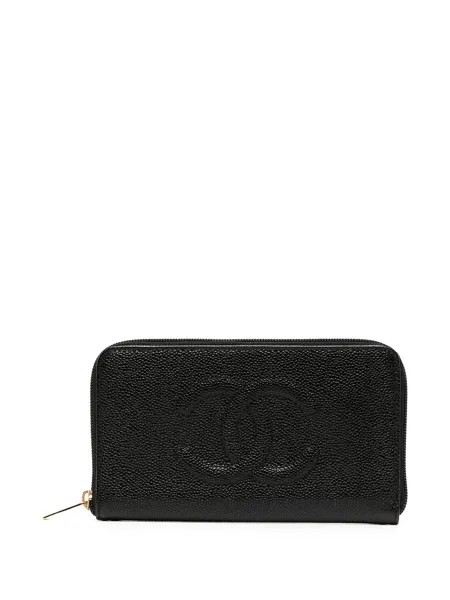 Chanel Pre-Owned кошелек 2001-го года с логотипом CC