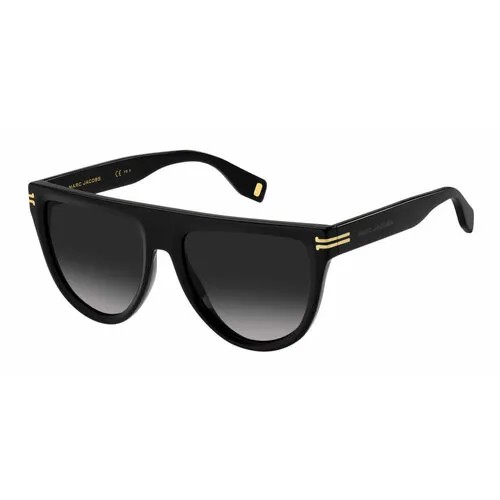 Солнцезащитные очки MARC JACOBS MJ 1069/S 807 9O, прямоугольные, оправа: пластик, для женщин, черный