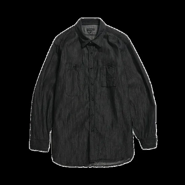 Рубашка Engineered Garments Work 'Black', черный