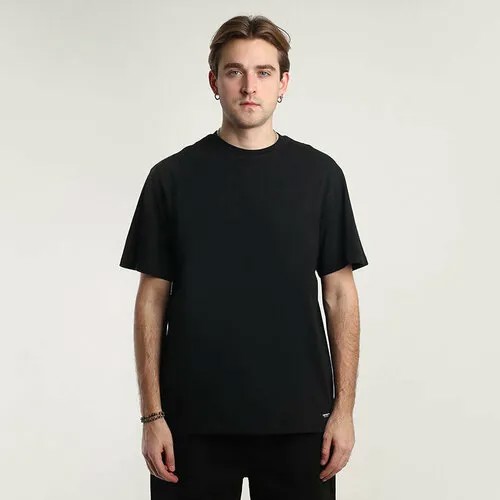 Футболка Carhartt WIP Standart Crew Neck T-Shirt, размер 2XL, черный