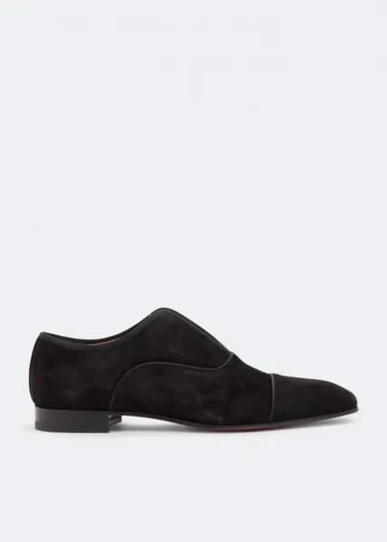 Оксфорды CHRISTIAN LOUBOUTIN Alpha Male oxford shoes, черный