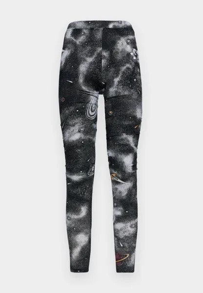 Эластичные брюки PANTALONE MOSCHINO, мультиколор