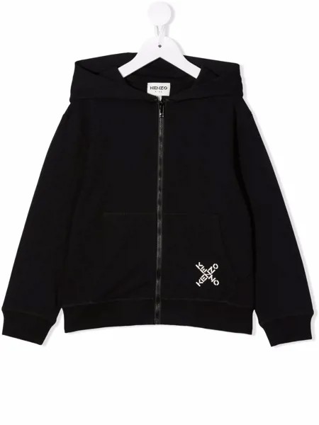 Kenzo Kids худи на молнии с логотипом