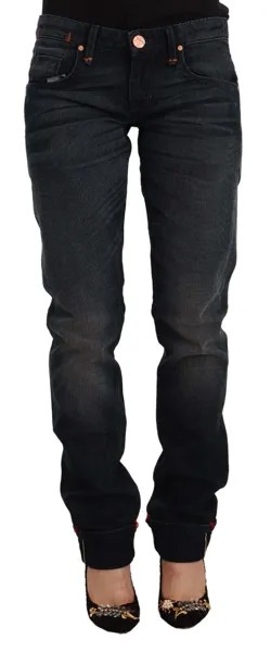 ACHT Jeans Черные брюки скинни из хлопкового денима с заниженной талией s. W26 Рекомендуемая розничная цена 250 долларов США.