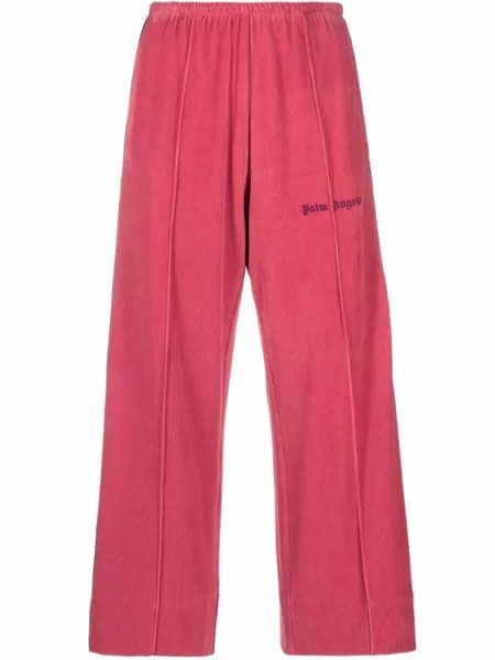 Palm Angels спортивные брюки с логотипом, розовый