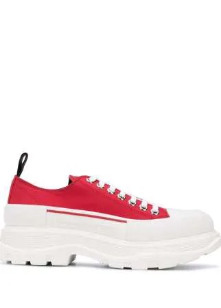 Alexander McQueen кеды на массивной подошве