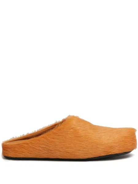 Marni слиперы Fussbett, оранжевый