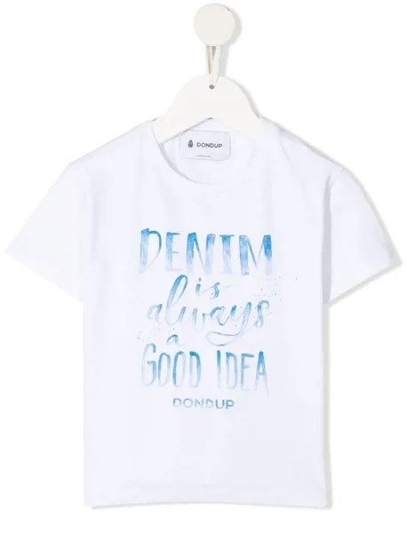 Dondup Kids футболка с надписью