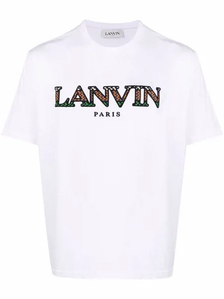 LANVIN футболка с логотипом