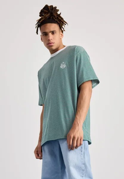 Футболка с принтом FAIRLEY Carhartt WIP, цвет chervil/white