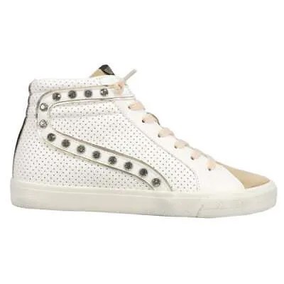 Vintage Havana Excel Perforated High Top Lace Up Женские белые кроссовки Casual S
