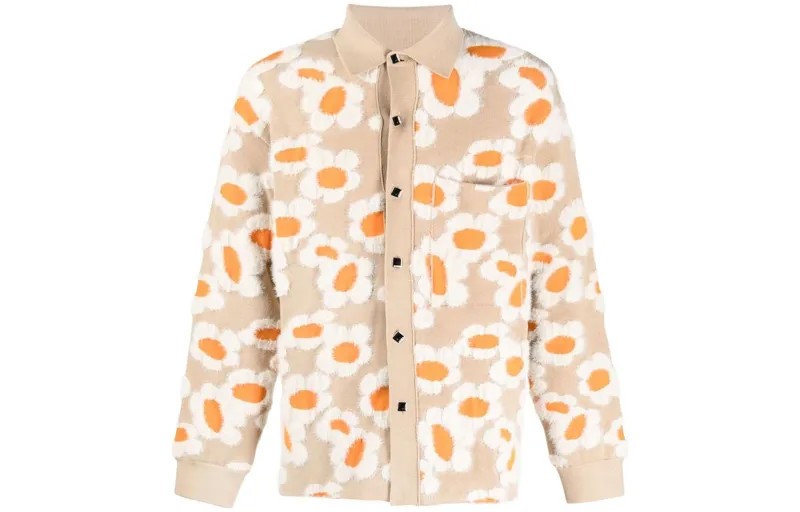 Кардиган Le Chemise Neve Fleurs Jacquemus, цвет Multicolor