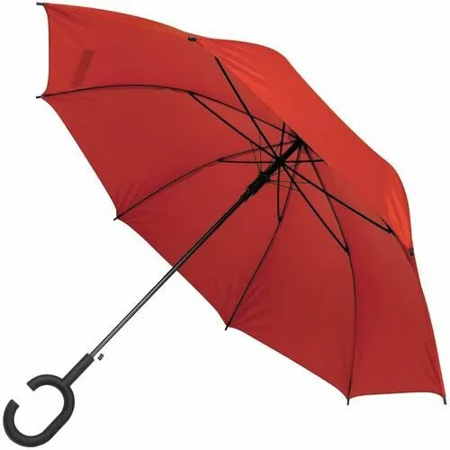 Зонт-трость molti, красный
