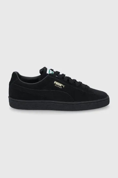 Замшевые туфли Suede Classic XXI Puma, черный