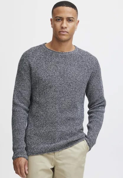 Вязаный свитер Solid, цвет dark grey melange