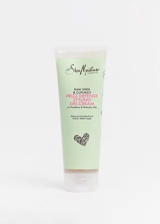 Гель-крем для укладки волос с маслом ши и купуасу Shea Moisture Frizz Defense-Бесцветный