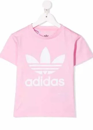 Adidas Kids футболка с логотипом