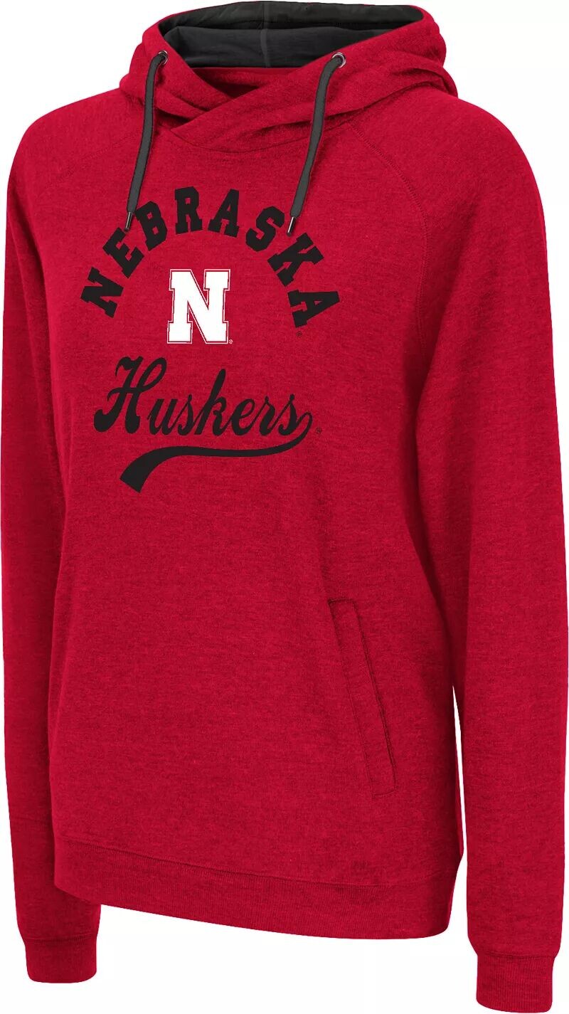 Colosseum Красная худи женская Nebraska Cornhuskers