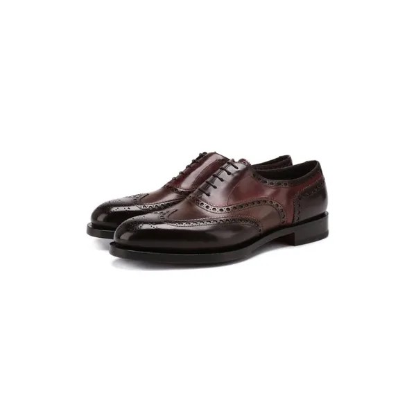 Кожаные оксфорды Santoni