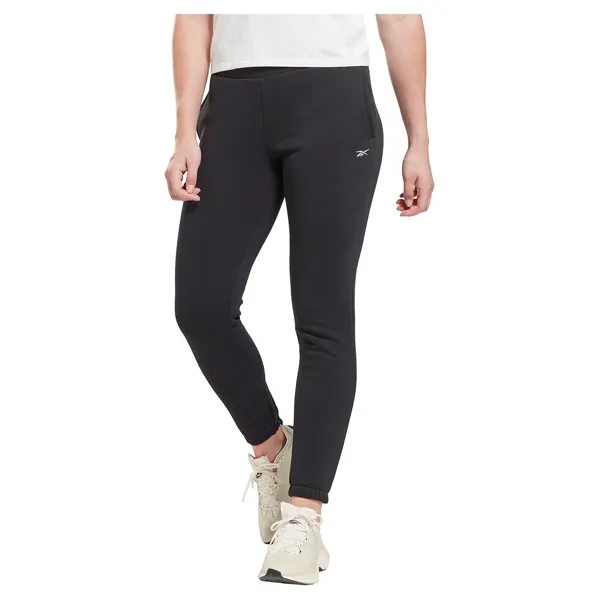 Брюки Reebok Fleece Joggers, черный