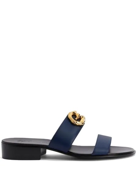Giuseppe Zanotti сандалии Gregorie, синий