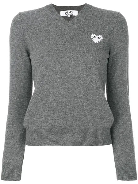 Comme Des Garçons Play свитер с логотипом