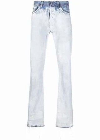 GALLERY DEPT. узкие джинсы с эффектом потертости