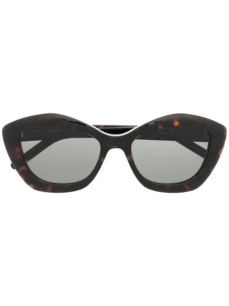 Saint Laurent Eyewear солнцезащитные очки SL68 в оправе 'кошачий глаз'