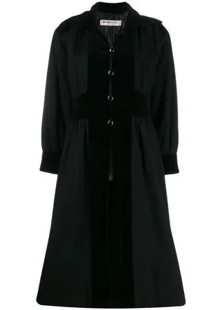 Yves Saint Laurent Pre-Owned пальто миди 1980-х годов на пуговицах