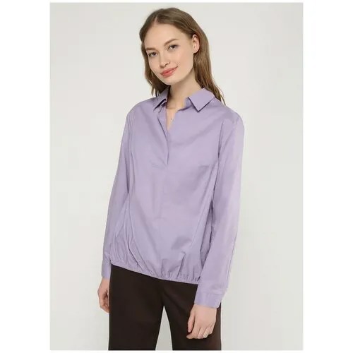 Рубашка женская 01, ElectraStyle, размер 42, сиреневый