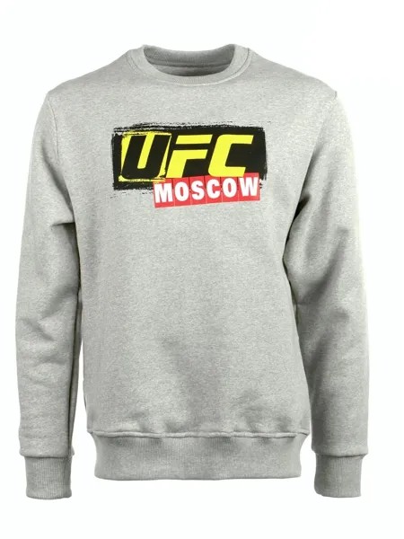 Свитшот мужской UFC UFCSW205 серый L